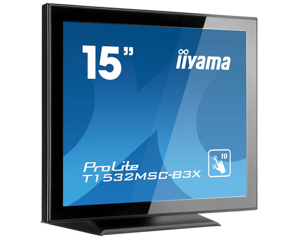 ProLite T1532MSC-B3X - 15'' kapacitní dotykový displej s 10ti body dotyku