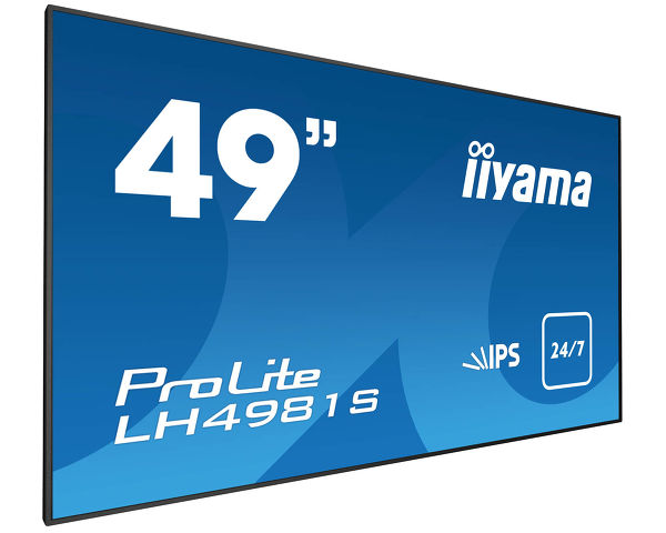 ProLite LH4981S-B1 - 49-calowy ekran z możliwością pracy 24/7 i gniazdem OPS
