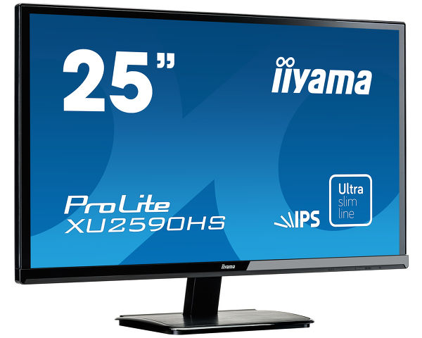 ProLite XU2590HS-B1 - 25” monitor with IPS panel and ultra flat front
