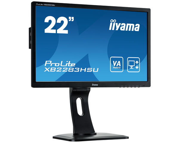 ProLite XB2283HSU-B1DP - Full HD LED monitor with VA panel and a USB hub