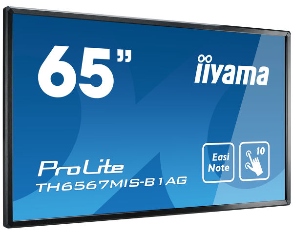 ProLite TH6567MIS-B1AG - 65’’ Interactive LCD Touchscreen with integrated annotation software and USB playback