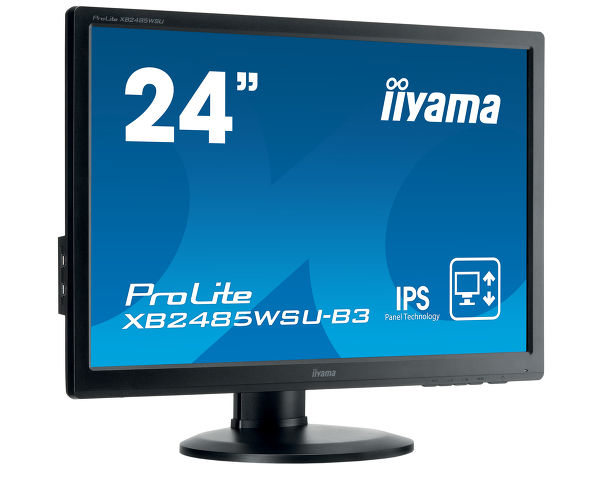 ProLite XB2485WSU-B3 - 24” LED backlit LCD Screen featuring IPS technology