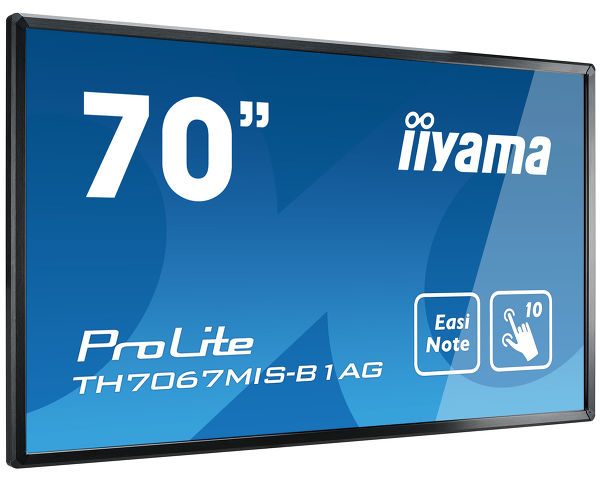 ProLite TH7067MIS-B1AG - 70’’ Interactive LCD Touchscreen with integrated annotation software and USB playback