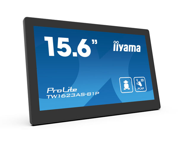 ProLite TW1623AS-B1P - 15.6” Full HD PCAP 10pt touch screen with Android and POE Technology