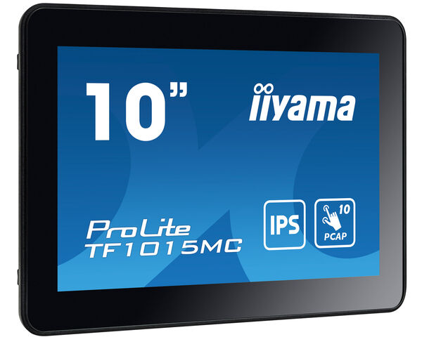 ProLite TF1015MC-B3 - Bezrámečkový PCAP s 10 bodovou dotekovou matricí, vybavená pěnovým těsněním pro bezproblémovou instalaci