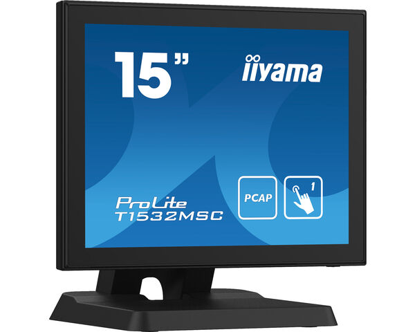 ProLite T1532MSC-B5X - 15-calowy monitor z 10 punktami dotykowymi